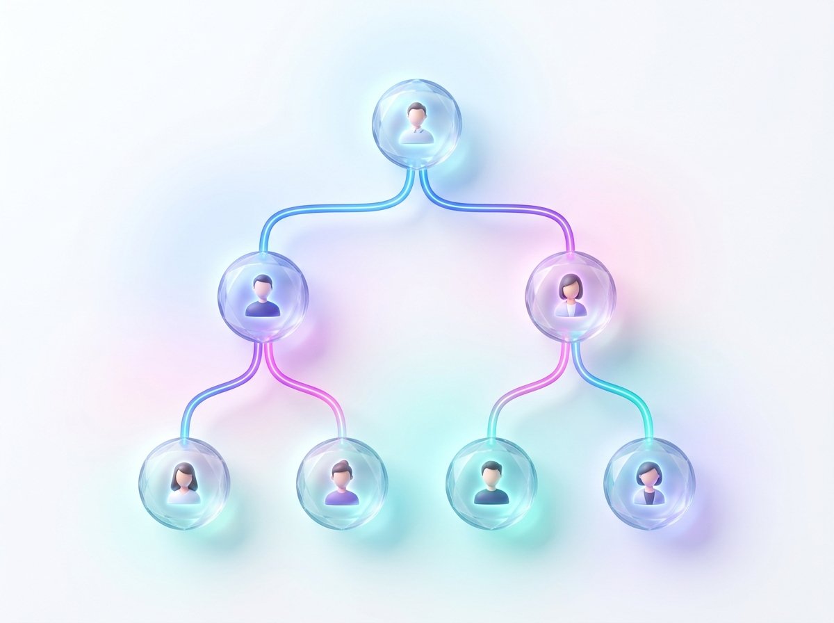 Binary network tree